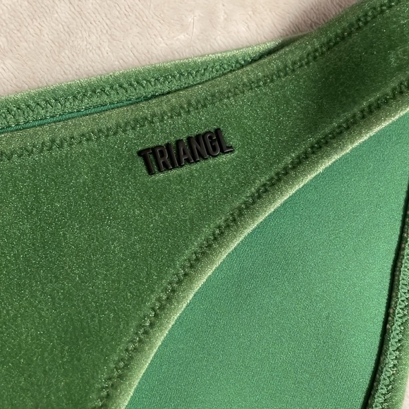 Triangl Green Shimmer Bikini Bottom - Picture 4 of 8